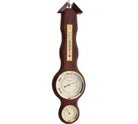 Wm.Widdop Station météo en bois WD2189 (Taille unique) (Marron)