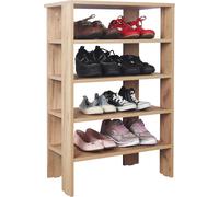 Wm040-Eg Shoe Storage Unit 88 X 60 X 32 Cm Oak Brown