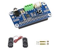 WM8960 Module audio HAT pour Raspberry Pi Zero/Zero W/Zero WH/2B/3B/3B+ Carte son Hi-Fi HAT Stéréo Lecture et Enregistrement I2S Interface Stéréo 3D Surrounding