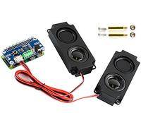 WM8960 Module audio pour Raspberry Pi 4B/3B+/3B/2B/B+/A+/Zero/Zero W/Pi Zero WH, WM8960 Carte son Hi-Fi Code stéréo, lecture/enregistrement