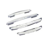 WMAMBZNDHP Bande Anti-collision de voiture, 4 pièces/ensemble, côté porte, plaque protection décorative, anti-rayures, accessoires décoration(Transparent)