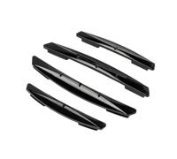 WMAMBZNDHP Bande Anti-collision de voiture, 4 pièces/ensemble, côté porte, plaque protection décorative, anti-rayures, accessoires décoration(Black)