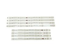 WMAMBZNDHP Bandes de rétro-éclairage LED for TV, 43UG620V 43UJ620V 43UJ6200 SW43D09R SW43D09L-ZC22AG-02 303SW430039 303SW430038(Kit 8pcs for 1 TV)