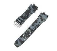 WMAMBZNDHP Bracelet De Camouflage Adapté For Casio For G-Shock G-9200 GW-9200 9101 9102 9110 9125 Bracelet De Montre De Sport Étanche En Caoutchouc De Résine For Hommes(Camouflage Black)