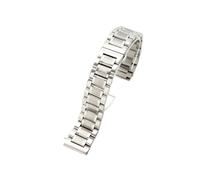 WMAMBZNDHP Bracelet de montre en acier inoxydable, 14MM 16MM 18MM 19MM 20MM, adapté au Bracelet de montre TISSOT 1853 T41 T17, argent, or Rose(05-Steel,16mm)