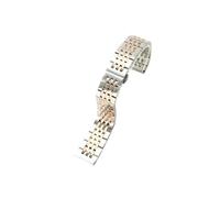 WMAMBZNDHP Bracelet de montre en acier inoxydable, 14MM 16MM 18MM 19MM 20MM, adapté au Bracelet de montre TISSOT 1853 T41 T17, argent, or Rose(06-Steel rose,14mm)