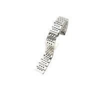 WMAMBZNDHP Bracelet de montre en acier inoxydable, 14MM 16MM 18MM 19MM 20MM, adapté au Bracelet de montre TISSOT 1853 T41 T17, argent, or Rose(06-Steel,14mm)
