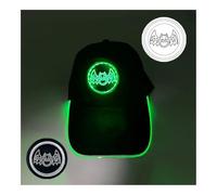WMAMBZNDHP Casquette de Baseball Lumineuse LED Style Hip-hop, Accessoire Bar/Club, Chapeau Fluorescent for Homme/Femme, équipement DJ/Danse, déguisement(14)