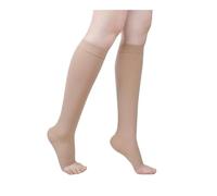 WMAMBZNDHP Chaussettes de Compression S-XXL, Chaussettes for Varices, d'équitation for Mollet, Extensibles à Bout Ouvert for Les Genoux(32104)