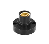 WMAMBZNDHP Douille de lampe E14, douille à vis, conversion, fixation en surface(Black)