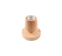 WMAMBZNDHP Lampe de table vintage en bois avec douille E27, prise UE 220 V/110 V, veilleuse rétro for chambre à coucher, salon, décoration(1)