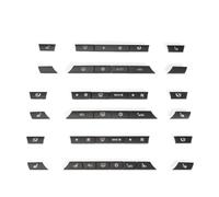 WMAMBZNDHP Lot de 11/12/14 couvercles de Bouton de Chauffage for Tableau de Bord, for BMW Série 5, 6, 7, X5, X6, F10, F18, F06, F12, F01, F02, F15, F16(11pcs Model A)