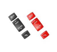 WMAMBZNDHP Lot de 3 interrupteurs de Mode de Conduite Sport Eco for BMW F22, F30, F36, Bouton d'arrêt PDC DSC, for Console Centrale BMW Série 1 et 3 (61319252912)(3pc Red)