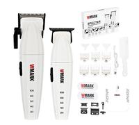 WMARK NG-8632KIT Tondeuse à cheveux professionnelle pour homme avec indicateur de capacité de batterie LED et coffret cadeau