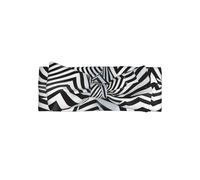 WMASTNjgdA Bandeaux mignons avec nœud pour bébé - Designs personnalisés uniques pour les nourrissons filles, nœuds en polyester doux, parfaits pour les chambres de 0 à 6 mois à rayures noires et