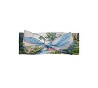 WMASTNjgdA Bandeaux mignons avec nœud pour bébé - Designs personnalisés uniques pour les nourrissons filles, nœuds en polyester doux, parfaits pour les paysages tropicaux de 0 à 6 mois
