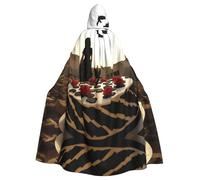 WMASTNjgdA Beautiful Lonely Girl Poncho châle unique Darkness - Couverture portable personnalisable pour femme, accessoire de costume parfait pour Halloween, chevalier, Akatsuki et plus encore