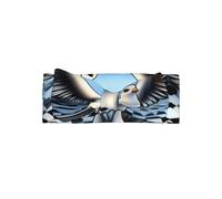 WMASTNjgdA Joli bandeau avec nœud pour bébé - Designs personnalisés uniques pour les nourrissons filles, nœuds nouveau-nés en polyester doux, parfaits pour les 0 à 6 mois. Un oiseau avec un fond