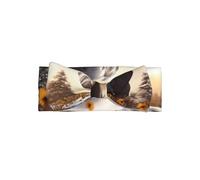 WMASTNjgdA Joli bandeau avec nœud pour bébé - Designs personnalisés uniques pour les nourrissons filles, nœuds en polyester doux, parfaits pour les 0 à 6 mois, art mat axé sur les éléphants