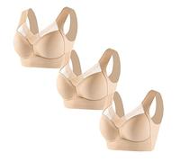 Wmbra Soutien-gorge correcteur de posture Soutien-gorge élastique Bustier Ice Silk Air Soutien-gorge push-up sans coutures Ultra fin quotidien Soutien-gorge sommeil yoga Sling Soutien-gorge respirant,