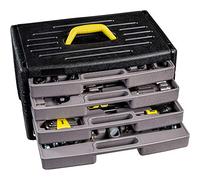 WMC Tools Kit d'outils 1/4" 3/8" 135 pièces Coffret à outils Kit d'outils Kit d'outils