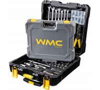 WMC Tools Mallette à outils 400 pièces Trolley bricolage 1/2" Set d'outils 1/4