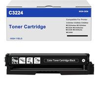 WMDMJT Cartouche de Toner de Remplacement C3224 pour Lexmark, Compatible avec Les imprimantes Lexmark C3224dw C3326dw C3426dw, MC3224adwe MC3224dwe, MC3224i MC3326i (Puce Non Incluse),BK