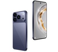 WMDMJT Smartphone I17 Pro Max 7,3" FHD Super-V, Double caméra, Snapdragon 8Gen4, Batterie 8000 mAh, Compatible 5G, Double Emplacement pour Carte mémoire SDXC et SD,Blue-1TB