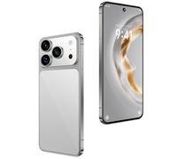 WMDMJT Smartphone I17 Pro Max 7,3" FHD Super-V, Double caméra, Snapdragon 8Gen4, Batterie 8000 mAh, Compatible 5G, Double Emplacement pour Carte mémoire SDXC et SD,Grey-1TB