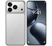WMDMJT Smartphone I17 Pro Max 7,3 Pouces HD, 16 Go RAM, 1 to ROM, Version Internationale 5G débloquée, Double Carte SIM, Reconnaissance faciale, Bluetooth, Wi-FI, FM,Grey-1TB