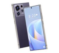 WMDMJT Téléphone Portable débloqué S25 Ultra, Android 14, 16 Go RAM, 1 to ROM, 10 cœurs, Batterie 8 000 mAh, Charge Rapide, écran Full HD 7,3 Pouces, Appareil Photo 108 MP, Double SIM, GPS,Purple-1TB