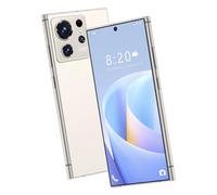 WMDMJT Téléphone Portable débloqué S25 Ultra, Android 14, 16 Go RAM, 1 to ROM, 10 cœurs, Batterie 8 000 mAh, Charge Rapide, écran Full HD 7,3 Pouces, Appareil Photo 108 MP, Double SIM, GPS,White-1TB