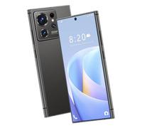 WMDMJT Téléphone Portable débloqué S25 Ultra, Android 14, 16 Go RAM, 1 to ROM, 10 cœurs, Batterie 8 000 mAh, Charge Rapide, écran Full HD 7,3 Pouces, Appareil Photo 108 MP, Double SIM, GPS,Black-1TB