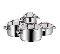 WMF 07 6004 6380 Set Cuisson 4 Pièces Function 4: 1 Faitout Bas 20 cm + 3 Faitouts Hauts 16 / 20 / 24 cm