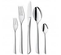 WMF Set de couverts Virginia Cromargan Protect 30 pièces acier anti-rayures lame insérée argent