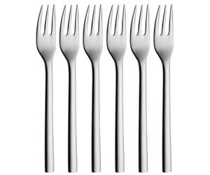 WMF 1291666046 Lot de 6 fourchettes à gâteau