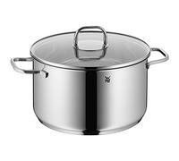WMF 1734256380 Inspiration Faitout Haut Diamètre 24 cm Env. 5,7 L Bord verseur Cromargan Poli Induction Passe au Lave-Vaisselle, Acier Inoxydable, Argent