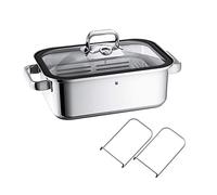 WMF 1741026040 Vitalis Combiné cuit-vapeur Aroma avec Cordon d'étanchéité Acier Inoxydable Argent 27x19x10cm