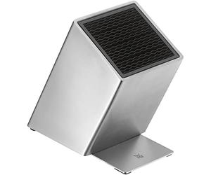 WMF 1893844500 FlexTec Bloc à couteaux en acier inoxydable vide, pour jusqu'à 15 couteaux de cuisine, disposition libre des couteaux, protection optimale, acier inoxydable Cromargan, plastique de