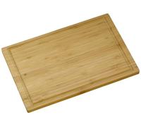 WMF 3201000234 Planche à découper rectangulaire 45x30x1,9cm, grande planche en bois avec rainure de safran