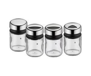 Wmf 4000530641489 Noir, Transparent 4 Pièces Noir