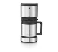 WMF Cafetière STELIO Aroma – 8 tasses – noir/inox (Noir G)