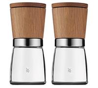 WMF 652314500 Set de 2 Moulins à épices Verre, Marron, 14 cm