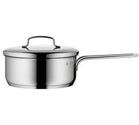 WMF Mini casserole à manche 716786040 – 16 cm avec couvercle Cromargan argent