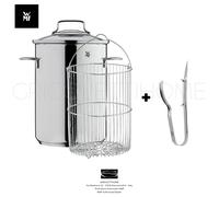 WMF - Asparagère Ø 16 Cm Avec Couvercle + Panier + Épluche-Asperges