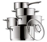 WMF Ensemble de casseroles Astoria 780556040, 5 pièces – casseroles 16/20/24 cm, poêles 20/16 cm