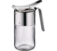 WMF Barista Distributeur de sirop / miel 240ml, verre, Cromargan acier inoxydable poli, compatible lave-vaisselle