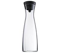 WMF Basic 0617726040 Carafe à eau de 1,5 l (Noir) en verre, système Close Up, hauteur 32,7 cm, largeur 11,3 cm, Sans accessoires