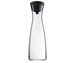 WMF Basic 0617726040 Carafe à eau de 1,5 l (Noir) en verre, système Close Up, hauteur 32,7 cm, largeur 11,3 cm, Sans accessoires