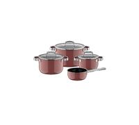 WMF Batterie de cuisine 4 pièces FUSIONTEC MINERAL PRO Quartz Rose baie